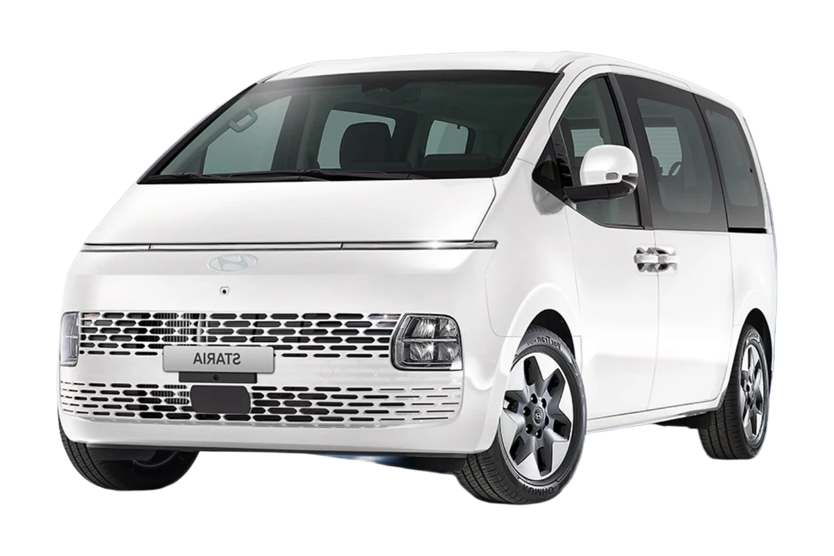 Hyundai Staria eleven-seater van rental from TRAC Car Rental Aruba
