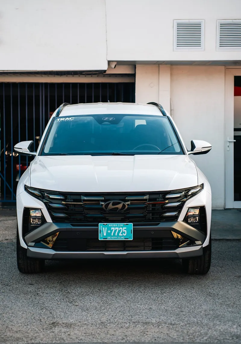 El frente del Hyundai Tucson de TRAC
